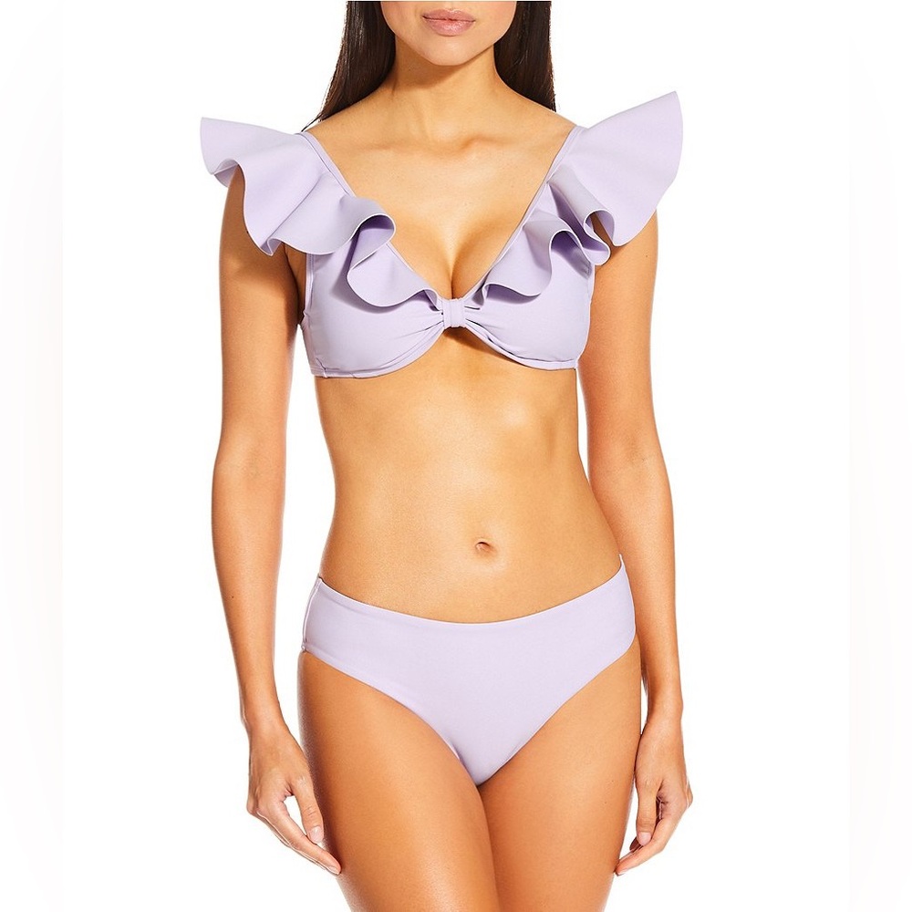 BLACK not purple 
Antonio Melani bikini in Medium NWT